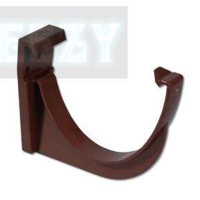 Flo Plast Hi-Cap Gutter Fascia Bracket Brown 115mm x 75mm System RKH1.BR