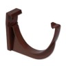 Flo Plast Hi-Cap Gutter Fascia Bracket Brown 115mm x 75mm System RKH1.BR