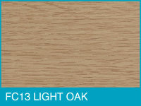 Self Adhesive Pipe Covers for Laminate Floors FC13 LIGHT OAK (PK 4)
