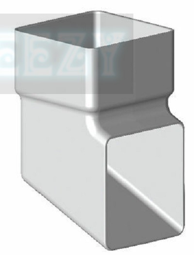 Freeflow FRS528 65mm Square Shoe for Freeflow Rainwater Systems
