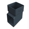Freeflow FRS528 65mm Square Shoe for Freeflow Rainwater Systems