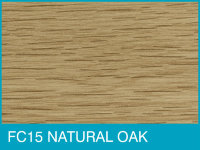 Self Adhesive Pipe Covers for Laminate Floors FC15 NATURAL OAK (PK 4)