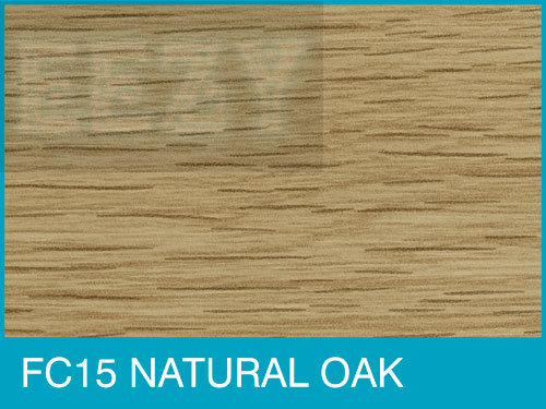 Self Adhesive Pipe Covers for Laminate Floors FC15 NATURAL OAK (PK 4)