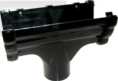 FLOPLAST Running outlet RON4 110mm Niagara OGEE fits 80mm round downpipes