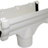 FLOPLAST Running outlet RON4 110mm Niagara OGEE fits 80mm round downpipes