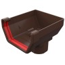 FreeFlow FRS606 114mm Square Gutter Stop End Outlet