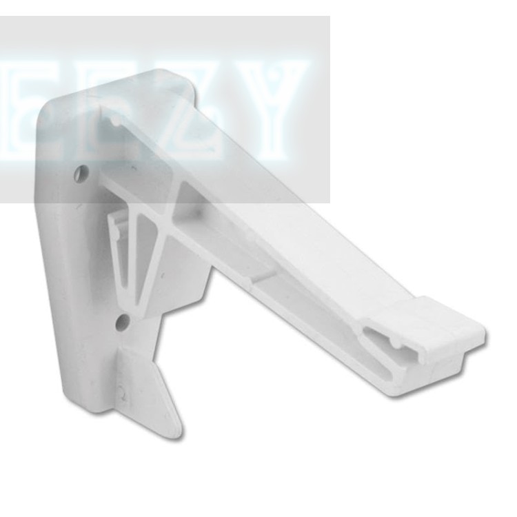 Flo Plast Hi-Cap Gutter Fascia Bracket Top Hung White 115mm x 75mm Deep Flow System RKH2.W