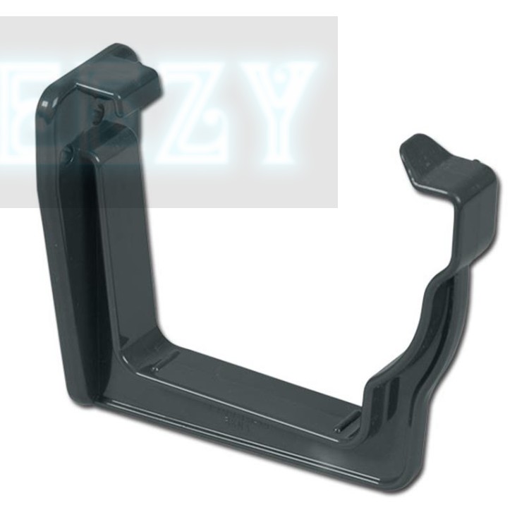 Flo Plast Ogee Gutter Fascia Bracket 110mm x 80mm Anthracite Grey - Secure Fascia Board Attachment RKN1.A