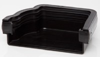 Polypipe Sovereign External Stop End RIGHT Hand RH717b BLACK 117x75 High Capacity OGEE system