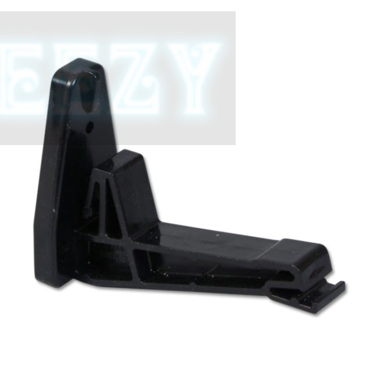 Flo Plast Ogee Gutter Fascia Bracket Top Hung 110mm x 80mm Niagara System Black RKN2.BL