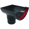 Freeflow FRR606 112mm Half Round Gutter Stop End Outlet