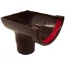 Freeflow FRR606 112mm Half Round Gutter Stop End Outlet