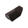 Marshall Tufflex Squareline Gutter 114mm Internal Stop End RWSE2