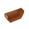 Marshall Tufflex Squareline Gutter 114mm Internal Stop End RWSE2