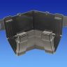 OSMA 8T844 STORMLINE 111MM OGEE 45 DEG INTERNAL ANGLE
