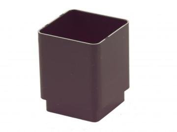 Brett Martin BR506 Connector for 65mm Square Downpipe BLACK, BROWN or WHITE