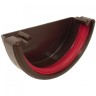 Half Round FRR607 Gutter Internal Stop End, Freeflow 112mm Rain Water Systems