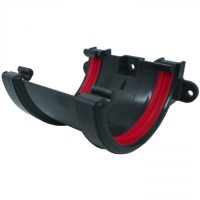 FRR602 Half Round Gutter Union Joint 112mm Freeflow Rainwater System with Rubber Seal Weather-Resistant Easy to Install