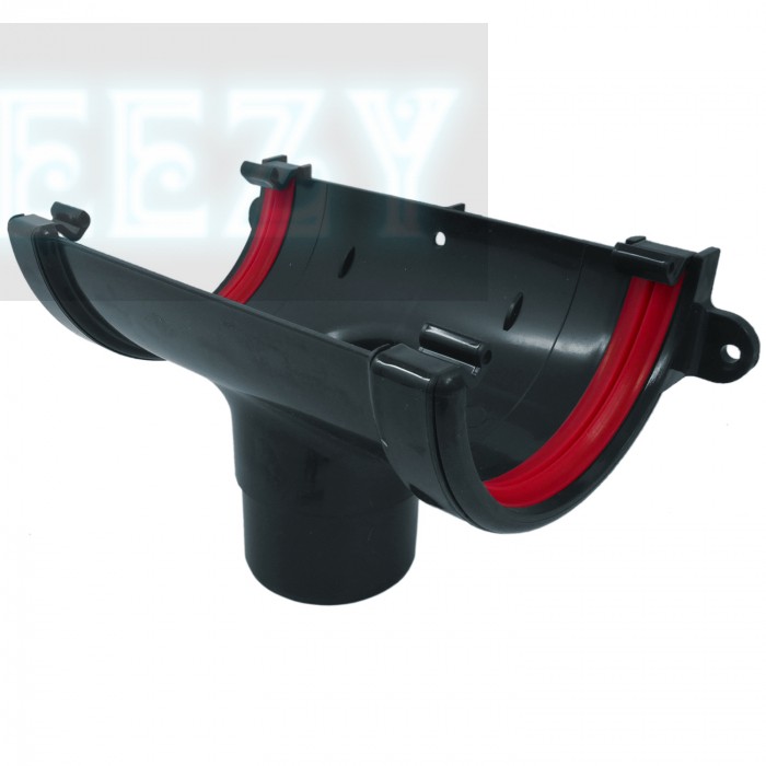 FRR605 Round Gutter Running Outlet, Freeflow 112mm Rain Water Systems