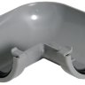 Floplast Miniflo 90 degree Angle 76mm for shed, conservatory etc