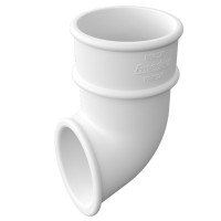 Freeflow FRR528 Round 68mm Downpipe Shoe, Freeflow Rain Water Systems