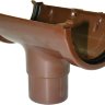 Floplast Miniflo Running Outlet 76mm for shed, conservatory etc
