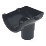 Floplast Miniflo Stopend Outlet 76mm for shed, conservatory etc