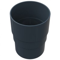 Freeflow FRR525 Round 68mm Downpipe Straight Connector, Freeflow Rain Water Systems