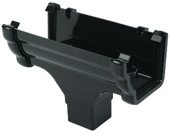 FLOPLAST Running Outlet RON1 110mm Niagara OGEE fits 68mm round and 65mm square downpipes