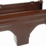 FLOPLAST Running Outlet RON1 110mm Niagara OGEE fits 68mm round and 65mm square downpipes