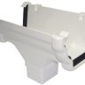 FLOPLAST Running Outlet RON1 110mm Niagara OGEE fits 68mm round and 65mm square downpipes