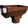 Marshall Tufflex Squareline Gutter 114mm Stop End Outlet RWSO2