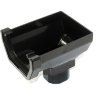 Marshall Tufflex Squareline Gutter 114mm Stop End Outlet RWSO2