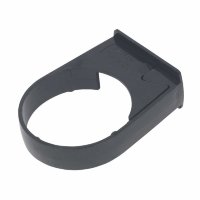 Pack of 3 x Floplast Miniflo Downpipe Bracket/Clip 50mm RCM1 for shed, conservatory etc