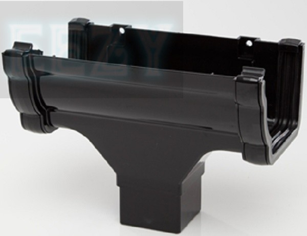 Polypipe Sovereign Running Outlet RH705B BLACK