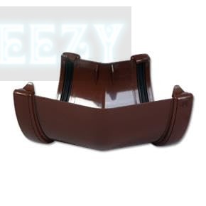 Flo Plast Hi-Cap Deep Flow Gutter Angle 135? Brown 115mm x 75mm RAH2.BR