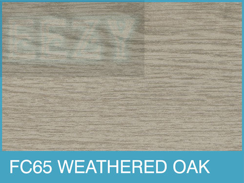 Self Adhesive Pipe Covers for Laminate Floors FC65 LT WEATHERED OAK (PK 4)