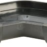 Hunter R31 Miniline 135deg Angle (BLACK) for 76mm guttering system