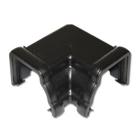 Flo Plast Niagara 110mm x 80mm Ogee Gutter Internal 90? Angle Cast Iron Effect RAN1.CI