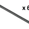 Pack of 6 (SIX) x Marley 10mm Gutter Seals RNG50 for Clipmaster or Flowline guttering system