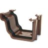 ** SORRY NO STOCK LEFT** Marshall Tufflex RWKU1 Universal Plus OGEE Gutter Union Bracket / Joiner 128mm Width, 88mm Depth
