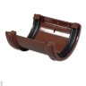 FLOPLAST RU1 112mm Half Round Gutter Union / Joiner