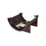 FLOPLAST RU1 112mm Half Round Gutter Union / Joiner