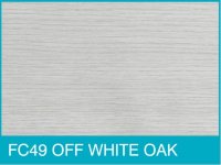 Self Adhesive Pipe Covers for Laminate Floors FC49 OFF WHITE OAK (PK 4)