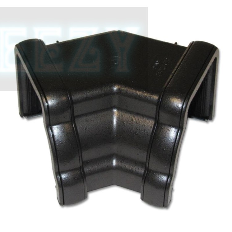 Flo Plast Ogee Gutter Internal Corner 135? Cast Iron Effect 110mm x 80mm Niagara System RAN3.CI