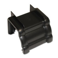 Flo Plast Ogee Gutter Union Bracket 110mm x 80mm Niagara Cast Iron Effect RUN1.CI