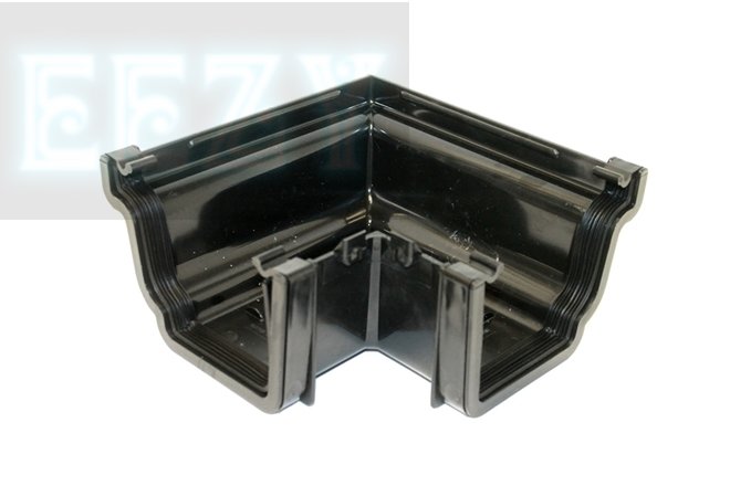 *ONLY BLACK LEFT*  Marshall Tufflex RWKA1 Universal Plus OGEE External External 90 Degree Angle 128mm Width, 88mm Depth