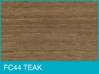 Self Adhesive Pipe Covers for Laminate Floors FC44 TEAK (PK 4)