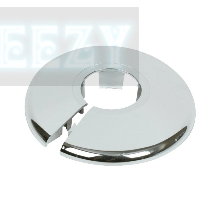 Pack of 3 x 22mm Chrome Pipe Cover