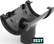 SWISH SRO1 114mm Half Round Running Outlet